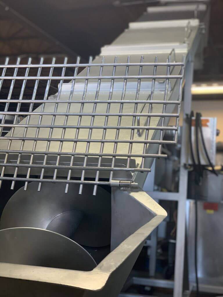 incline screw conveyor