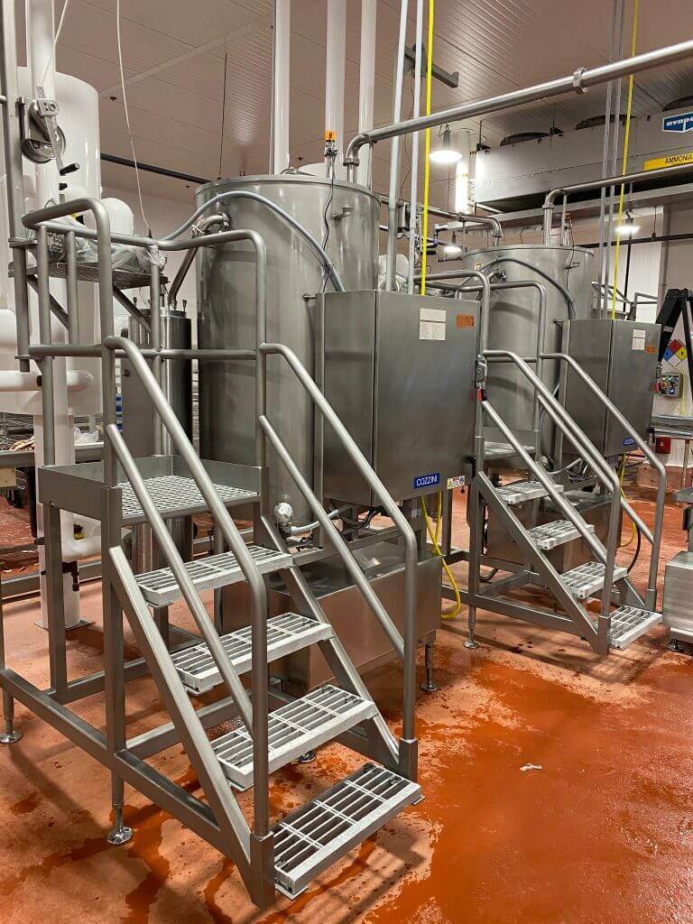 Stairs to Circulating Bins (1)