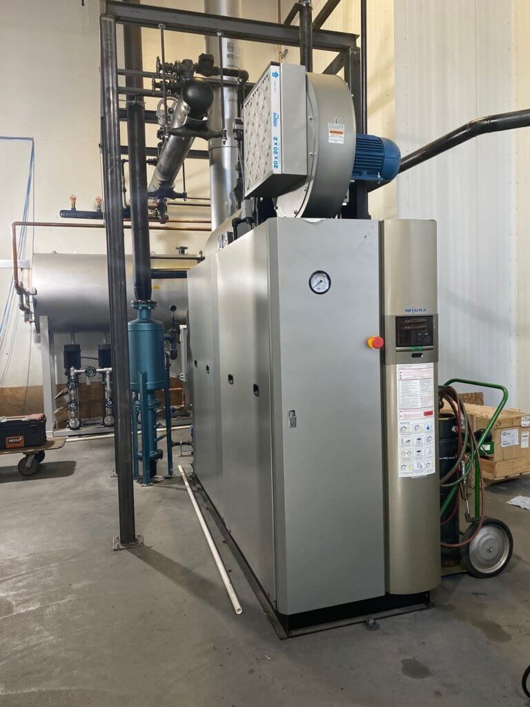 100 HP Miura boiler picture 3