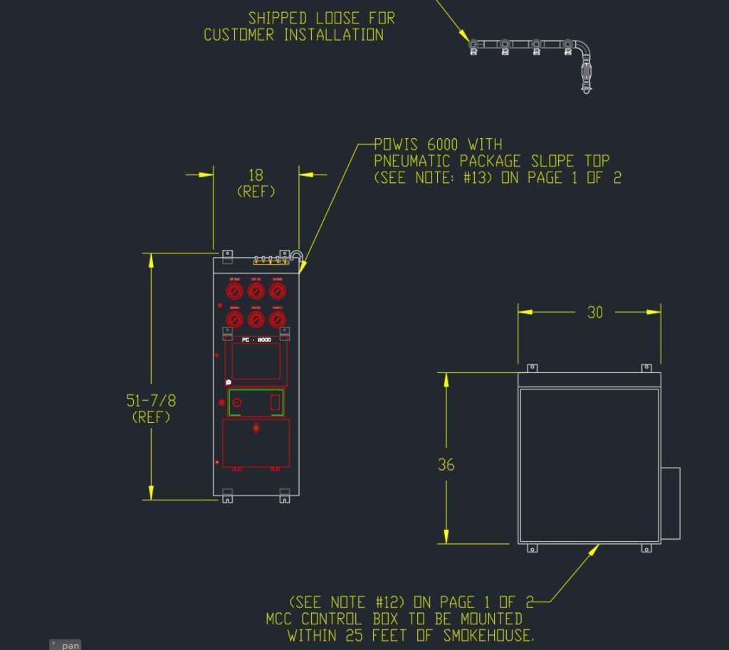 Marlen Control panel