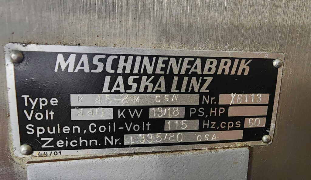 LASKA K45-2M Bowl Chopper