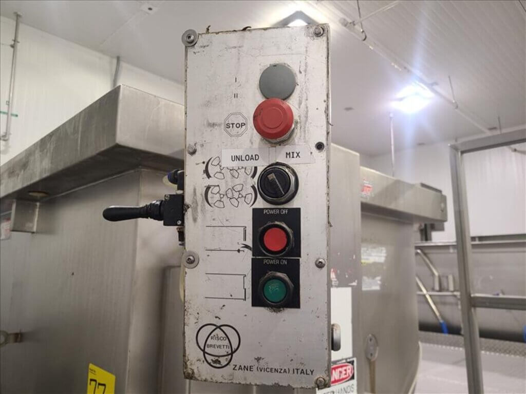 Risco RS 1300 SF Brevetti Twin Shaft Paddle Mixer