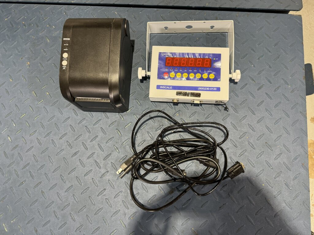 INSCALE IN7620 Low Profile Floor Scale