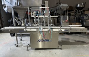 ACCUTEK 02.523.000 Four Head Volumetric Piston Filler