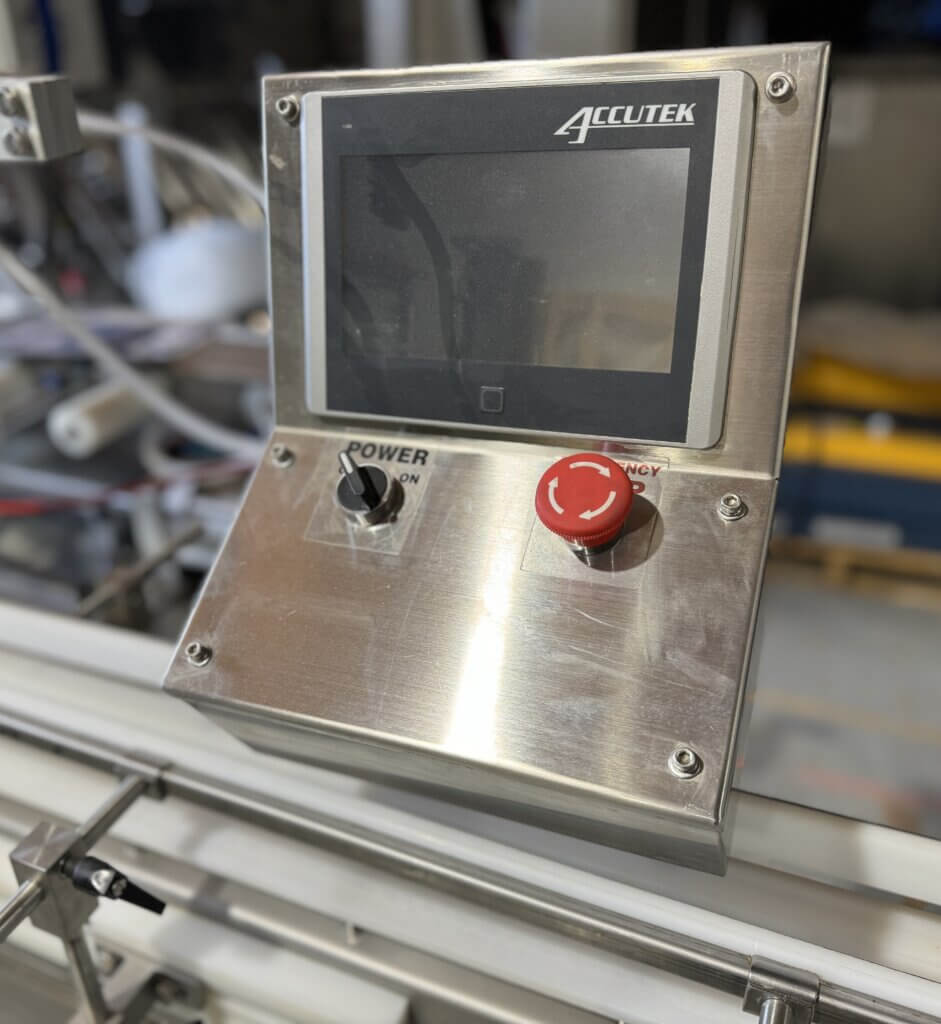 ACCUTEK 02.523.000 Four Head Volumetric Piston Filler