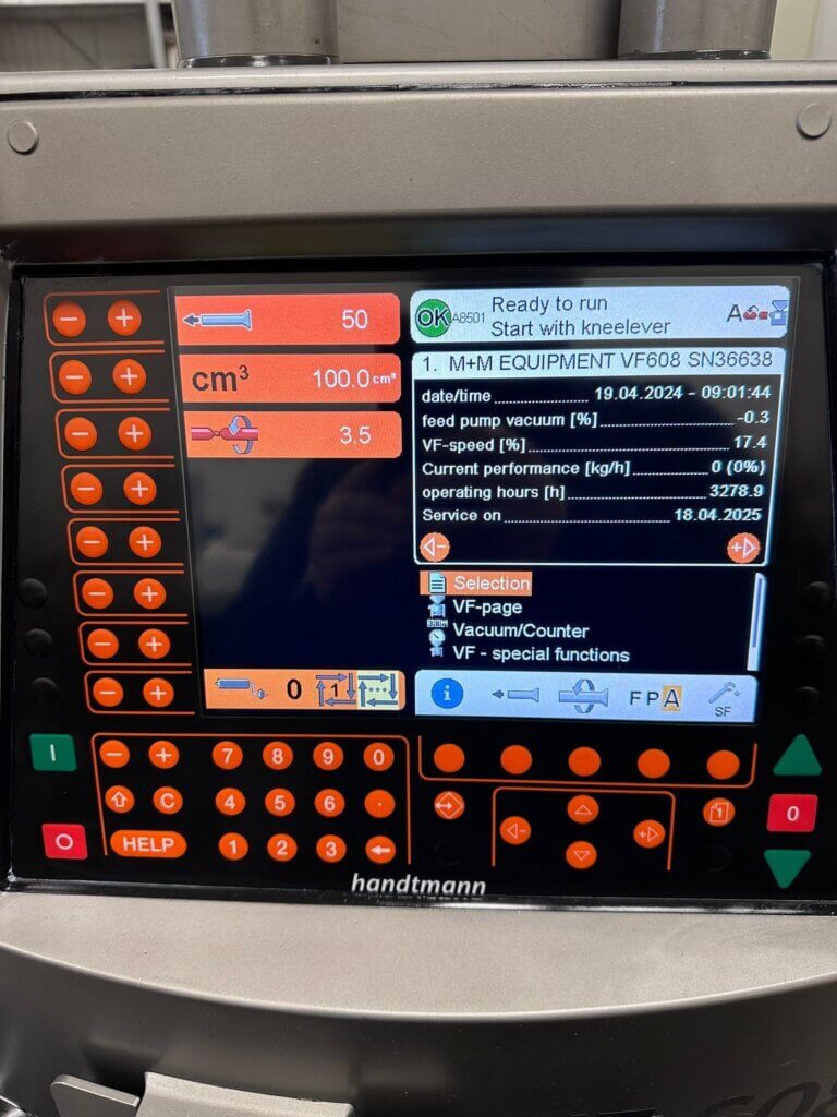 HANDTMANN VF 608 Plus Vacuum Stuffer