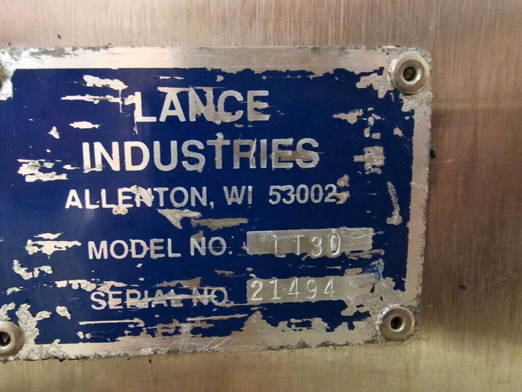 LANCE LT 30 Vacuum Tumbler